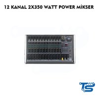 12 KANAL 2X350 WATT POWER MİKSER